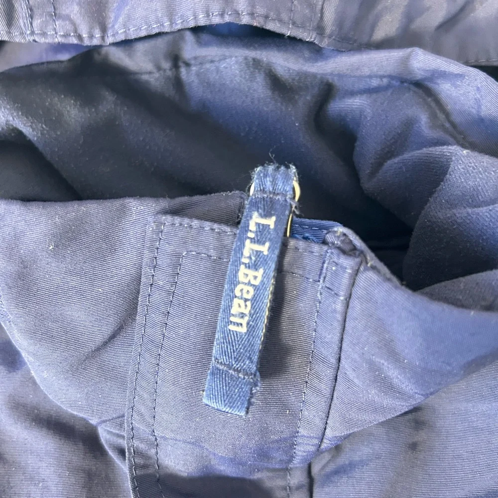 L.L. Bean Kids Blue‎ and Navy Raincoat